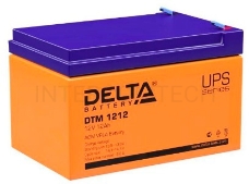 Батарея Delta DT 1212 (12V, 12Ah)