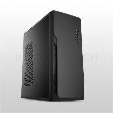 Корпус c блоком питания 500 Ватт Case Foxline FL-301, ATX, 1x5.25EXT, 1x3.5EXT, 4x3.5INT, 4xUSB2.0, HDA, w/o FAN, w/500W ATX PSU, w/1.2m EU pwr cord