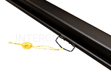 Экран Sakura 150x150см Wallscreen 1:1 настенно-потолочный рулонный белый  84 Matt White (MW), черный корпус