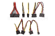 Блок питания Exegate EX259609RUS-S XP700, ATX, SC, black, 12cm fan, 24p+4p, 6/8p PCI-E, 3*SATA, 2*IDE, FDD + кабель 220V с защитой от выдергивания