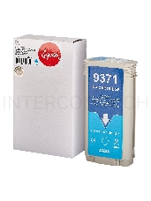 Струйный картридж Sakura C9371A (№72 Cyan) для HP, голубой, 130 мл.