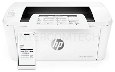 Принтер  HP LaserJet Pro M15w (A4, 600dpi, 18ppm, 16Mb, 1 trays 150, USB/WiFi 802.11 b/g/n, Cartridge 500 pages & USB cable 1m in box, 1y warr.,)