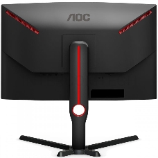 Монитор 27 AOC C27G3U/BK Curved 1000R 1920x1080 165Гц VA WLED 16:9 4ms 2*HDMI DP 4xUSB3.2 3000:1 80M:1 178/178 300cd HAS Swivel Tilt Speakers Black/Red