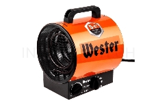 Тепловентилятор электрический Wester TB-3000  3кВт 300м3/ч 30м2 3.2кг