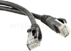 Кабель Патч-корд Lanmaster UTP TWT-45-45-0.5-BK вилка RJ-45-вилка RJ-45 кат.5е 0.5м чёрный ПВХ (уп.:1шт)