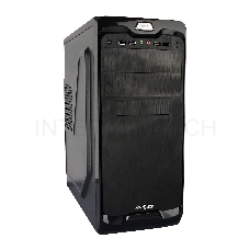 Корпус Miditower Exegate UN-604 Black, ATX, <UN500, 120mm> 2*USB+2*USB3.0, Audio