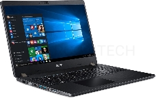 Ноутбук ACER TravelMate P2, 15,6 FHD (1920х1080) IPS, i5-10210U 1.60 Ghz, 8 GB DDR4, 256GB PCIe NVMe SSD, UHD Graphics , FPR, 48Wh, Linux, Black