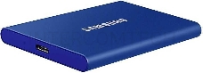 Твердотельный накопитель Samsung SSD 2TB T7 Touch, USB Type-C, R/W 1000/1050MB/s, Blue