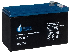 Батарея Парус-электро HM-12-7 (AGM/12В/7,2Ач/клемма F2)