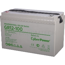 Аккумуляторная батарея PS solar (gel) CyberPower GR 12-100 / 12 В 100 Ач Battery CyberPower Professional solar series (gel) GR 12-100 / 12V 100 Ah