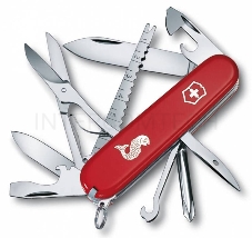 Нож перочинный Victorinox Fisherman (1.4733.72) 91мм 18функций красный карт.коробка