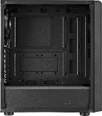 Корпус Cooler Master Elite 500 w/o ODD bay, 2xUSB3.2, 1x120Fan, w/o PSU, Black, Steel left panel, ATX