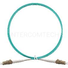 Патч-корд волоконно-оптический ExeGate FC-S-503-LC-LC-1M-LSZH (Шнур ВО MM 50/125 (OM3), LC/UPC-LC/UPC, Simplex, LSZH, 1м)