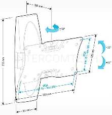Кронштейн Holder LCDS-5062 белый