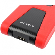 Внешний жесткий диск AData USB 3.1 2Tb AHD650-2TU31-CRD HD650 DashDrive Durable 2.5 красный
