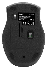 Мышь Acer OMR032 черный/красный оптическая (1600dpi) беспроводная USB (4but)