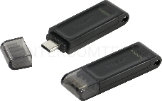 Флеш Диск Kingston 128Gb DataTraveler DT70 <DT70/128GB>, USB-C 3.2 Gen 1