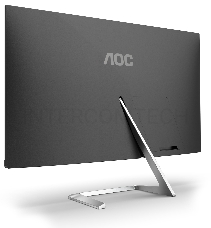 МОНИТОР 27 AOC Q27T1 Silver-Black PORSCHE design (IPS, 2560x1440, 75Hz, 5 ms, 178°/178°, 350 cd/m, 50M:1, +2xHDMI 1.4)