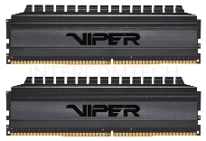 Оперативная память DDR 4 DIMM 16Gb (8GBx2) PC24000, 3000Mhz, PATRIOT BLACKOUT Kit (PVB416G300C6K) (retail)