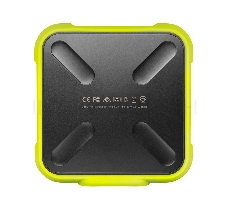 Внешний  твердотельный жесткий диск 3.3 256GB ADATA SD700 External SSD ASD700-256GU31-CYL USB 3.1 Gen 1, 440/440, IOPS 32/19K, MTBF 2M, 3D V-NAND TLC, 256MB, 200TBW, DWPD, IP68, Yellow, RTL