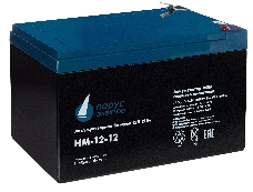 Батарея Парус-электро HM-12-12 (AGM/12В/12,0Ач/клемма F2)