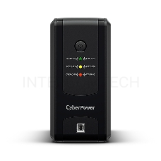 Источник бесперебойного питания CyberPower Line-Interactive UT850EG, 850VA/425W, USB/RJ11/45, (3 EURO)