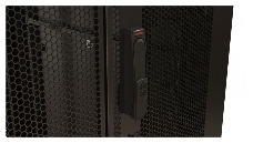 Шкаф серверный напольный Hyperline TTR, IP20, 42U, 2055х600х1000 мм (ВхШхГ), дверь: двойная распашная, перфорация, боковая панель: сплошная съемная, р