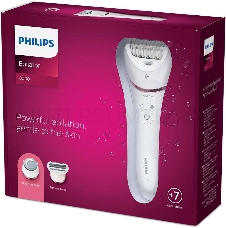 Эпилятор Philips 2 скорости, широкая головка, Wet&Dry, беспроводной, opti light, 6 аксессуаров