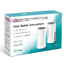 Роутер TP-LINK DECO E4(2-PACK) AC1200 Домашняя Mesh Wi-Fi система