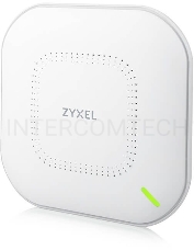 Гибридная точка доступа Zyxel NebulaFlex Pro WAX610D, WiFi 6, 802.11a/b/g/n/ac/ax (2,4 и 5 ГГц), MU-MIMO, антенны 4x4 с двойной диаграммой, до 575+2400 Мбит/с, 1xLAN 2.5GE, 1xLAN GE, PoE, защита от 4G