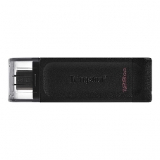 Флеш Диск Kingston 128Gb DataTraveler DT70 <DT70/128GB>, USB-C 3.2 Gen 1