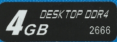 Память DDR4 4Gb 2666MHz Kimtigo KMKU4G8582666 RTL PC4-21300 CL19 DIMM 288-pin 1.2В single rank