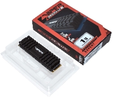 Накопитель SSD M.2 Viper 512Gb VPN110 Series <VPN110-512GM28H> (PCI-E 3.0 x4, up to 3100/2300MBs, 3D NAND, DRAM, TBW 400Tb, 22х80mm, heatsink)