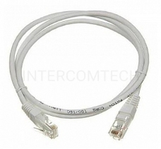 Кабель Патч-корд Lanmaster UTP LAN-PC45/U5E-2.0-GY вилка RJ-45-вилка RJ-45 кат.5е 2м серый LSZH