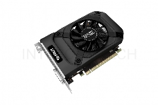 Видеокарта Palit PA-GTX1050Ti StormX 4G nVidia GeForce GTX 1050TI 4096Mb 128bit GDDR5 1290/7000 DVIx1/HDMIx1/DPx1/HDCP Ret