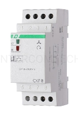 Реле контроля наличия; ассимметрии и чередования фаз CKF-B (монтаж на DIN-рейке 35мм; задержка отключения 3-5с; 3х400/230В+N 2А 1Z) F&F EA04.002.002