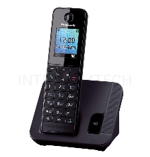 Телефон Panasonic KX-TGH210RUB  (черный) {АОН, Caller ID, Радионяня}