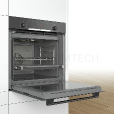 Духовой шкаф Электрический Bosch HBA534EB0 черный, встраиваемый
