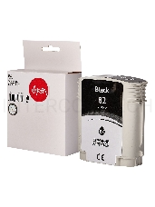 Струйный картридж Sakura CH565A (№82 Black) для HP, черный, 72 мл., 3200 к.