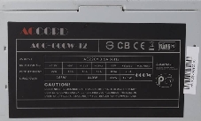 Блок питания Accord ATX 600W ACC-600W-12 (24+4+4pin) 120mm fan 4xSATA
