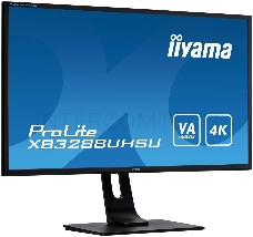 Монитор Iiyama 31.5 ProLite XB3288UHSU-B1 черный VA LED 3ms 16:9 HDMI M/M матовая HAS Pivot 3000:1 300cd 178гр/178гр 3840x2160 DisplayPort Ultra HD USB 6.8кг