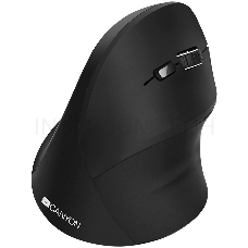 Мышь wireless Vertical mouse, USB2.4GHz, Optical Technology, 6 number of buttons, USB 2.0, resolution: 800/1200/1600 DPI, black, size: 86*115*71mm,90g