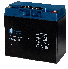Батарея Парус-электро HM-12-17 (AGM/12В/17,0Ач/,болт M5)