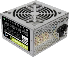 Блок питания Aerocool 500W Retail ECO-500W ATX v2.3 Haswell, fan 12cm, 400mm cable, power cord, 20+4P, 12V 4P, 1x PCI-E 6P, 3x SATA, 2x PATA, 1x FDD