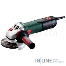 Шлифмашина угловая Metabo WEV 15-125 Quick 600468000  {1550вт, 125 мм, 3.5Нм, 11000 об/мин, вес 2.5 кг }