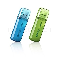 Флеш Диск Silicon Power 64Gb Helios 101 SP064GBUF2101V1B USB2.0 синий