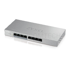 Коммутатор ZYXEL GS1200-8HP V2 8 Port Gigabit PoE+ webmanaged Switch, 4x PoE, 60 Watt