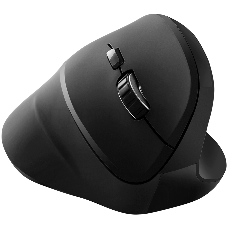 Мышь wireless Vertical mouse, USB2.4GHz, Optical Technology, 6 number of buttons, USB 2.0, resolution: 800/1200/1600 DPI, black, size: 86*115*71mm,90g