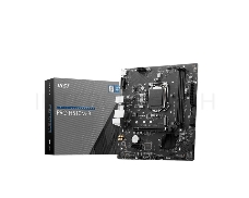 Материнская плата MSI PRO H510M-B Soc-1200 Intel H470 2xDDR4 mATX AC`97 8ch(7.1) GbLAN+VGA+HDMI (Supports 10th Gen only)