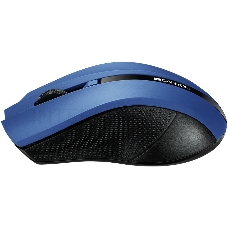 Мышь беспроводная CANYON CNE-CMSW05BL, 2.4Ghz wireless Optical  Mouse with 4 buttons, DPI 800/1200/1600, голубой